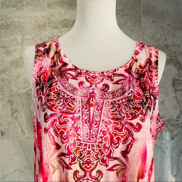 World Unity Boho Rhinestone Tank Top - Picture 4 of 8